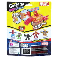Goo Jit Zu Marvel Goo Shifters Héroes S8 X 1  Spiderman Iron Armor