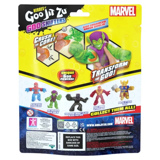 Goo Jit Zu Marvel Goo Shifters Héroes S8 X 1  Green Goblin