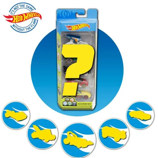 Hot Wheels Paquete de 5 Autos Surtido Sorpresa