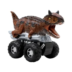 Jurassic Zoom Riders Dino Vehículo. X3 - Blue/Mosasaurus/Carnotaurus