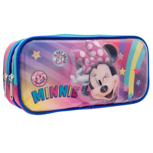 Lapicera Suave Doble 3D Hardshell Disney Minnie