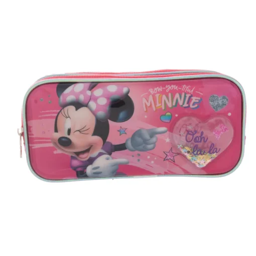 Lapicera Suave Doble 3D Metalico Disney Minnie