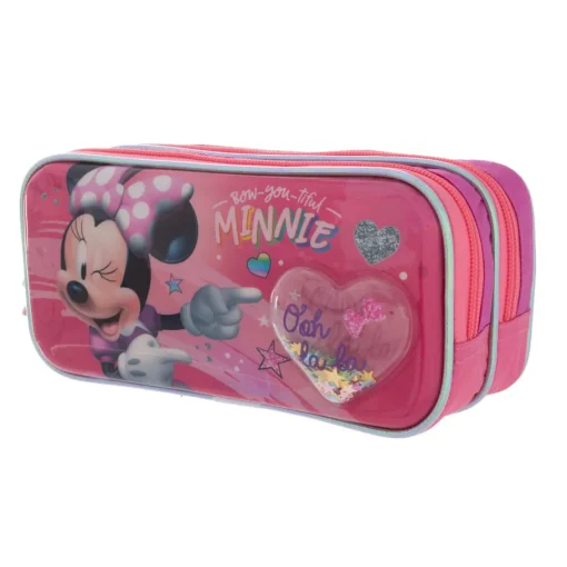 Lapicera Suave Doble 3D Metalico Disney Minnie