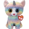 Large Peluche Heather Cat With Horn