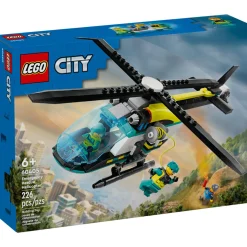 LEGO® City: Helicóptero de Rescate para Emergencias