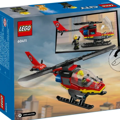 LEGO® City: Helicóptero de Rescate de Bomberos
