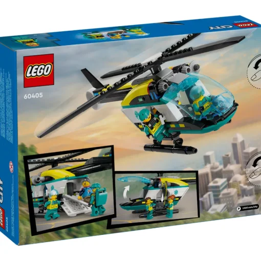 LEGO® City: Helicóptero de Rescate para Emergencias