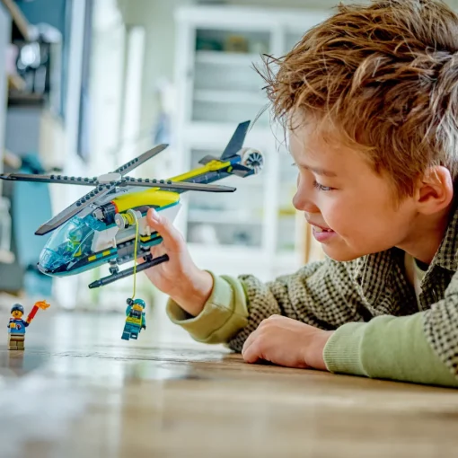 LEGO® City: Helicóptero de Rescate para Emergencias