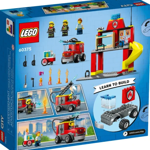 LEGO® City: Parque de Bomberos y Camión de Bomberos