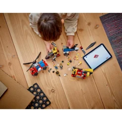 LEGO® City: Remix: Helicóptero, Camión De Bomberos Y Submarino
