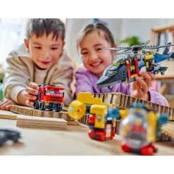 LEGO® City: Remix: Helicóptero, Camión De Bomberos Y Submarino