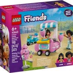 LEGO® Friends: Puesto De Algodón De Azúcar Y Moto