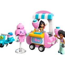 LEGO® Friends: Puesto De Algodón De Azúcar Y Moto