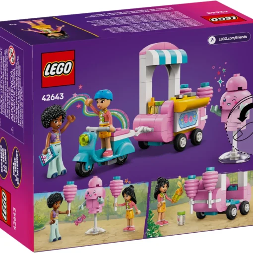 LEGO® Friends: Puesto De Algodón De Azúcar Y Moto