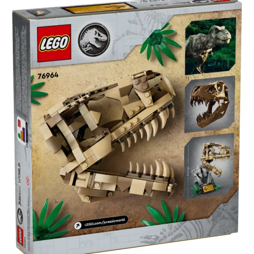 LEGO® Jurassic World: Fósiles de Dinosaurio: Cráneo de T. rex