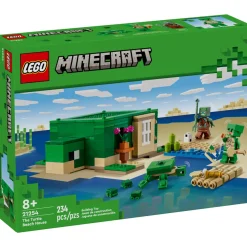 LEGO® Minecraft: La Casa-Tortuga de la Playa