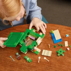 LEGO® Minecraft: La Casa-Tortuga de la Playa