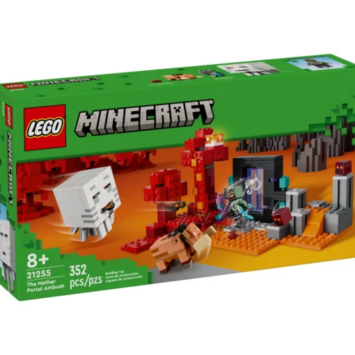 LEGO® Minecraft: La Emboscada En El Portal Del Nether