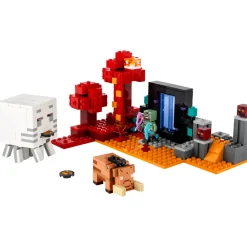 LEGO® Minecraft: La Emboscada En El Portal Del Nether