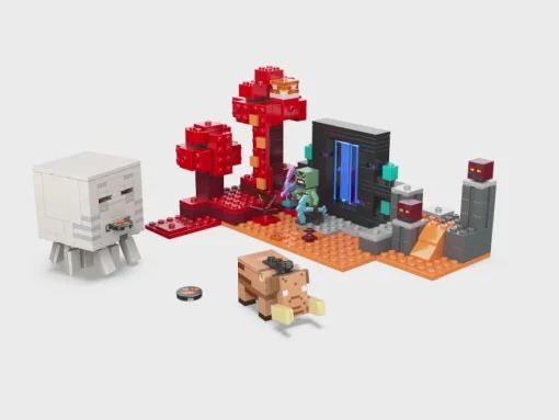 LEGO® Minecraft: La Emboscada En El Portal Del Nether