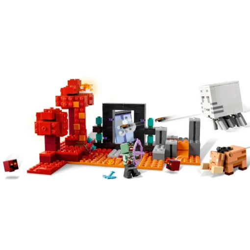 LEGO® Minecraft: La Emboscada En El Portal Del Nether