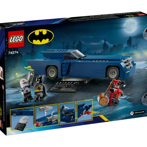 LEGO® Super Heroes: Batman™ Con Batmóvil Vs. Harley Quinn™ Y Mr. Freeze™