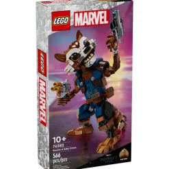 LEGO® Superheroes: Rocket y Bebé Groot