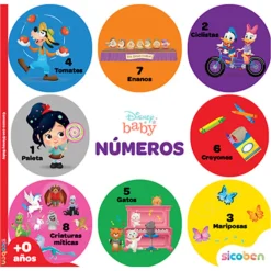 Libro Aprendizaje Disney Baby Números
