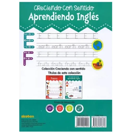 Libro De Actividades  - Creciendo Con Sentido Aprendiendo Ingles