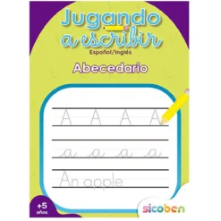 Libro De Colorear - Jugando A Escribir Abecedario