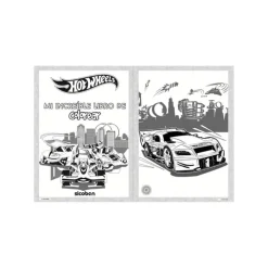 Libro Didáctico Para Colorear Con Hot Wheels