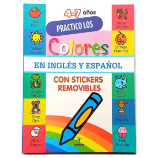 Libro Didáctico Practico En Casa Colores