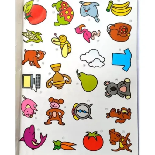 Libro Didáctico Practico En Casa Colores