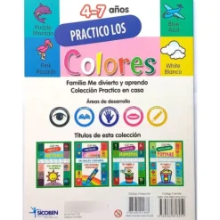 Libro Didáctico Practico En Casa Colores