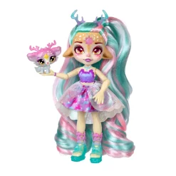 Magic Mixies Pixlings S2 Muñeca Verde Pelo Galaxy X 1