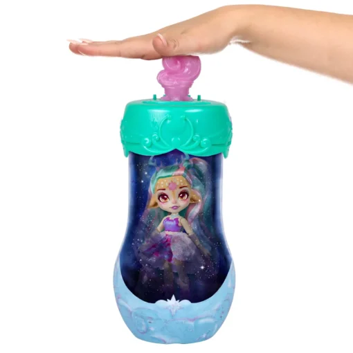 Magic Mixies Pixlings S2 Muñeca Verde Pelo Galaxy X 1