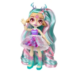 Magic Mixies Pixlings S2 Muñeca Verde Pelo Galaxy X 1