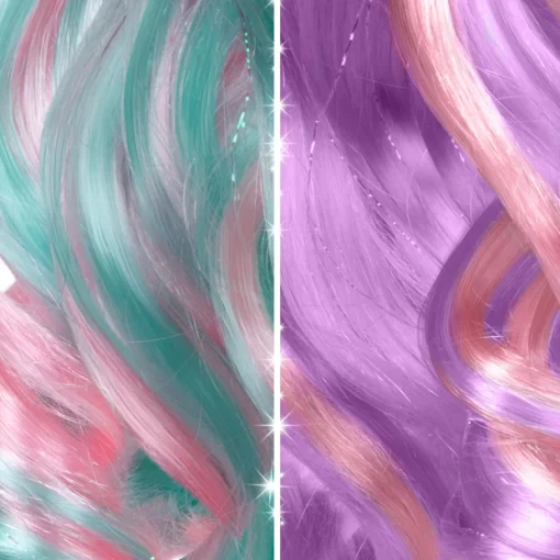 Magic Mixies Pixlings S2 Muñeca Verde Pelo Galaxy X 1
