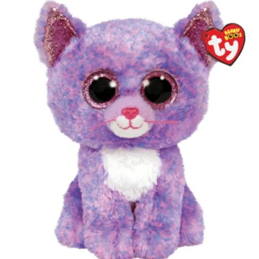 Medium Peluche Cassidy Cat Lavender