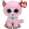 Medium Peluche Fiona Cat Pink