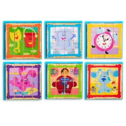 Melissa & Doug Blues Clues Rompecabezas Cubo