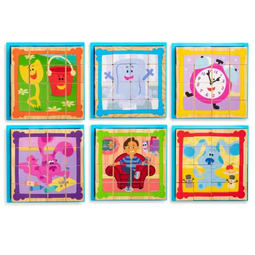 Melissa & Doug Blues Clues Rompecabezas Cubo