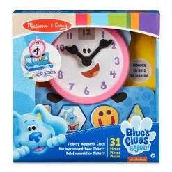 Melissa & Doug Blues Clues Reloj Magnético Tickety Tock
