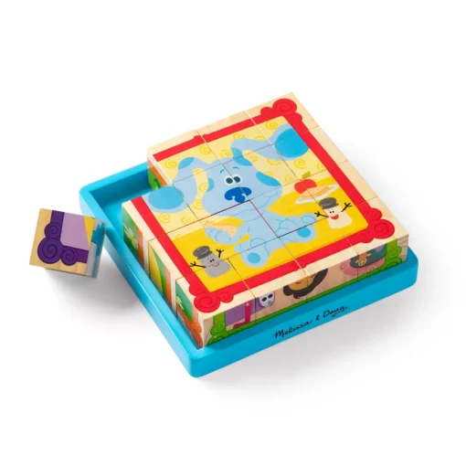 Melissa & Doug Blues Clues Rompecabezas Cubo