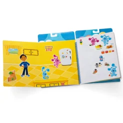 Melissa & Doug Blues Clues Bloc Stickers Reutilizables -Skidoo