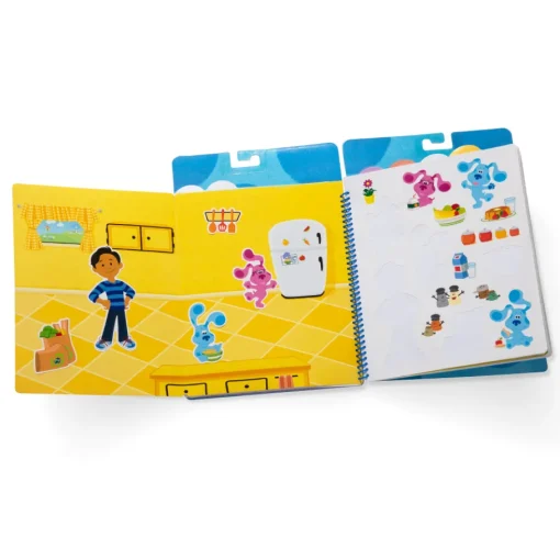Melissa & Doug Blues Clues Bloc Stickers Reutilizables -Skidoo
