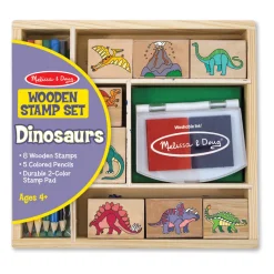 Melissa & Doug Juego De Sellos Dinosaurio