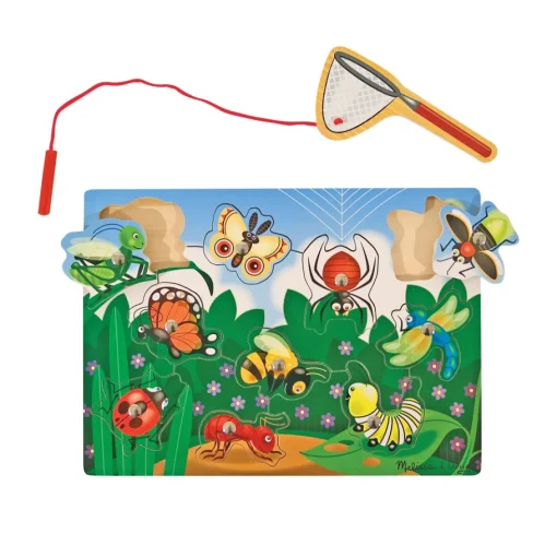 Melissa & Doug Juego Rompecabezas Atrapa Insectos Magnético