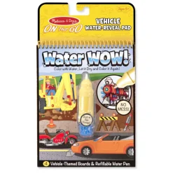 Melissa & Doug Libro Mágico Agua - Vehículos
