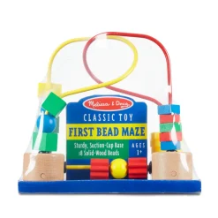 Melissa & Doug Primer Laberinto Madera Con Cuentas